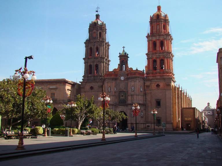 Pedestrian street in San Luis Potosí