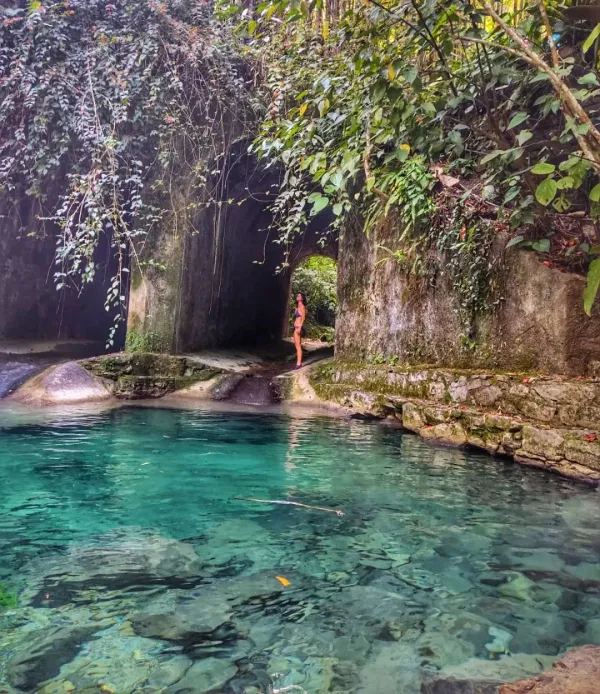 Waterfall pools at Las Pozas, Xilitla
