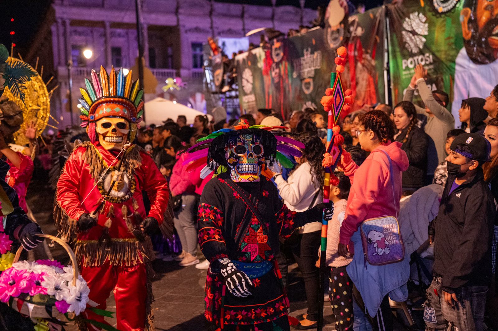 Procesión nocturna de Xantolo